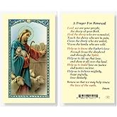 Artisan Owl Prayer for Renewal Holy Cards (Set of 5)