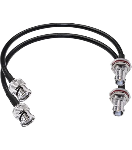 新品13セットShure BNCコネクタ95A8994＆同軸ケーブルUA802 Amazon.com: Shure UA802 2-Feet UHF Coaxial Antenna Cable