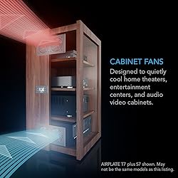 AC Infinity AIRPLATE T7, Quiet Cooling Fan System
