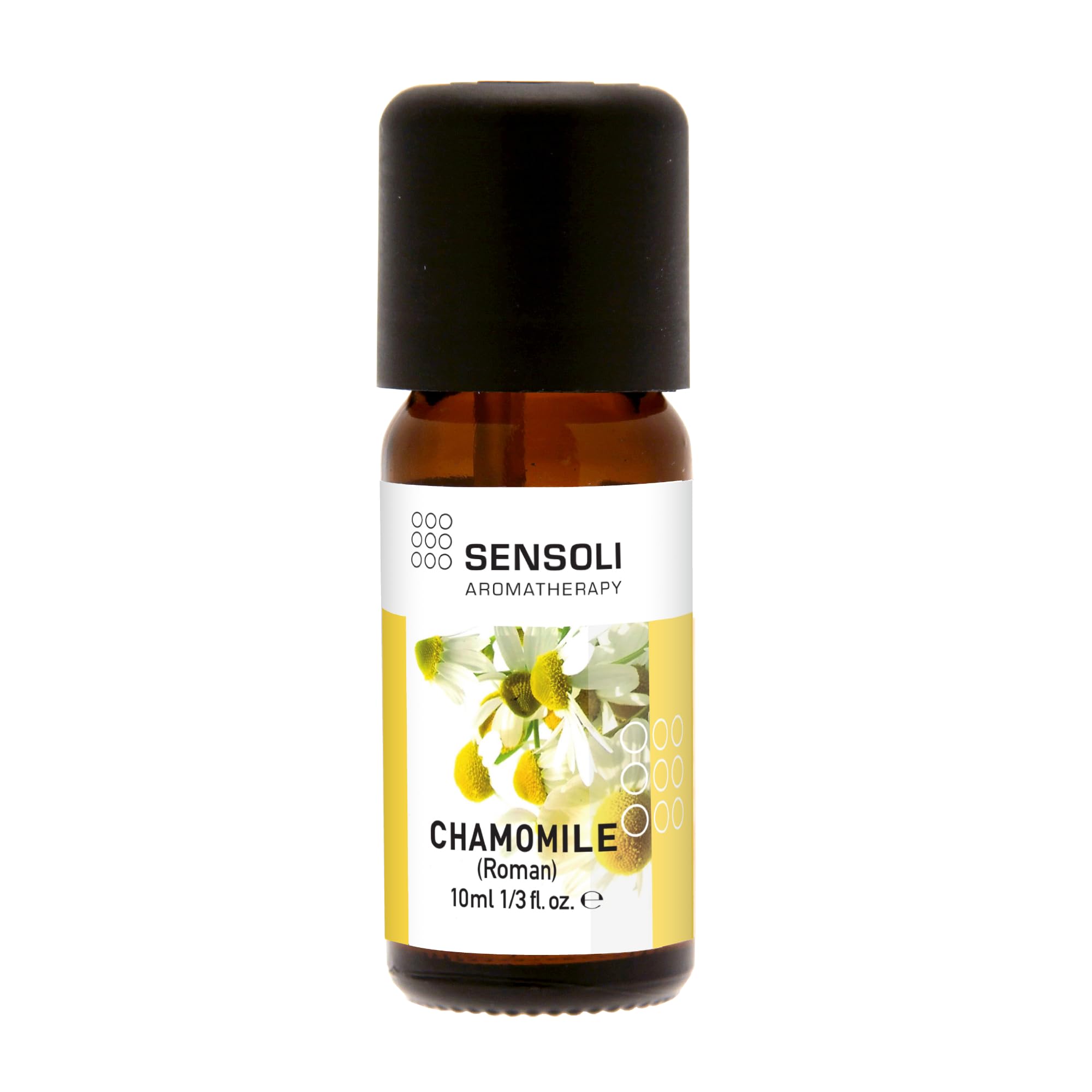 SENSOLI Roman Chamomile Essential Oil 10ml – 100% Pure – Aromatherapy Essential Oil for Diffusers, Massage & DIY Blends