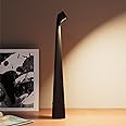 HAPYGI Portable Cordless LED Desk Lamp,Rechargeable Wireless Table Lamp, 3-Level Brightness, Patio Table Lamp, Bedside Night Light, Dining Room Ambient Light, Reading Light (Black)