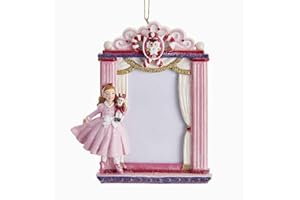 Kurt S. Adler Nutcracker Suite Clara Picture Frame Christmas Tree Ornament C7613 New