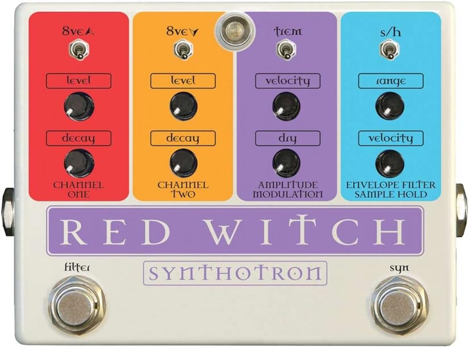 Red Witch RED-SYNTH Guitar Floor Multi-Effects Pedal