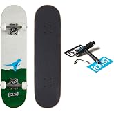 [CCS] Mini Skateboard for Kids &amp; Youth | 7&rdquo; Wide | Maple Wood | Fully Assembled with Skate Tool &amp; Stickers | Boys &amp; Girls