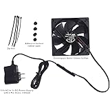 Coolerguys Quiet 120mm AC Powered Receiver/Component Cooling Fan
