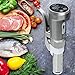 Nutrichef Sous Vide Thermal Immersion Circulator For Even Cooking| Durable Stainless Steel Stick, Ergonomic Handle & Temperature Control| For Meat/Steak/Chicken/Vegetables/Fish & More