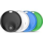Air Tracker Tags-4 Pack: Bluetooth Tracker Tag, Item Finder Works with Apple Find My App, Trakcer Tag Locator for Your Keys, Wallet, Luggage, Backpack, and More.(iOS only) 4colors