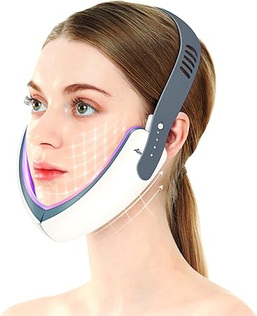 Amazon Co Jp 小顔美顔器 Ems 小顔ベルト フェイスベルト V颜 顔痩せ リフトアップ Led光エステ 美顔器 表情筋 顔トレーニング フェイスケア 小顔ケア 目元ケア スキンケア 美肌 自宅エステ 二重顎防止 しわ たるみ改善 ハンズフリー 多機能 Usb充電式 美容グッズ 男女