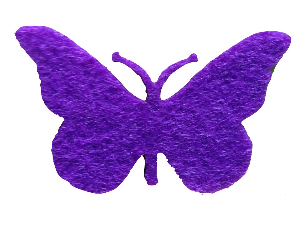 Petra's Craft News A SCF5005 43 Butterfly Confetti, 50 x 50 mm, Purple