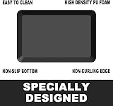 HEALEG 25mm Extra Thick Anti Fatigue Floor Mat 50x75cm PU Foam view 5