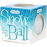 Schylling NeeDoh Snow Ball Crunch - Sensory Fidget Toy - Satisfying Snow-Like Crunch - Ages 3 to Adult (Pack of 1)