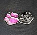 io tags Pet ID Tags, Personalized Dog Tags and Cat Tags, Custom Engraved, Easy to Read, Cute Glitter Paw Pet Tag