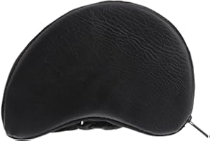 FUNOMOCYA Classical Guitar Foot Rest Lightweight Guitar Footstool with Antiskid Elastic Band Pad Black Guitar Playing Leg Cushion for Comfort and Support