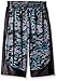 STX Boys' Athletic Short, TQ47-Charcoal/Blue Print, 10/12