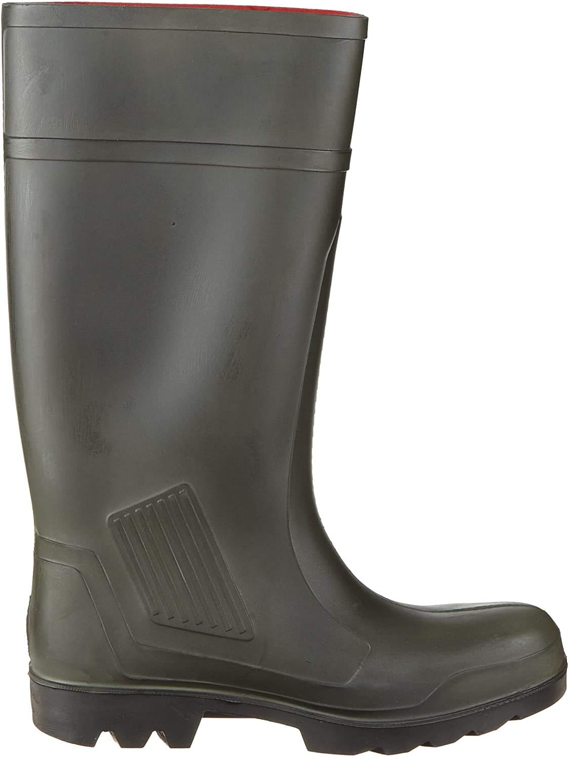 Dunlop D46093341 Purofort Professional Dark Green/Black, Lightweight and Flexible Boot for Maximum Comfort, Wear and Tear Resistant Shaft, Without Steel Toe, Men size 8/Women Size 10