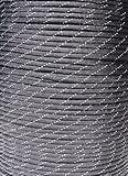 550 Paracord Black Reflective 100 Feet