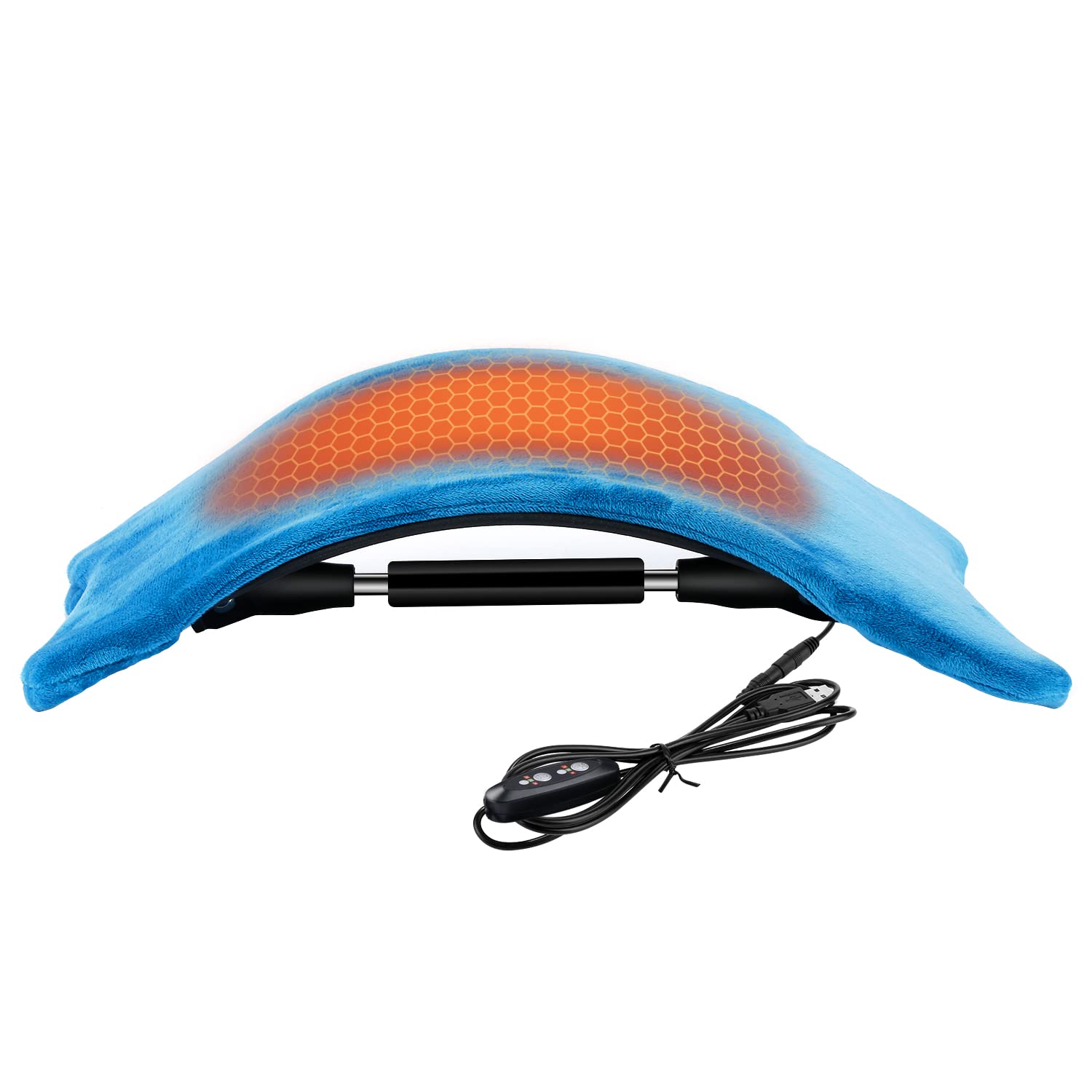 Mua Back Stretcher with Detachable Heating Pad, Multi-Level Adjustable ...