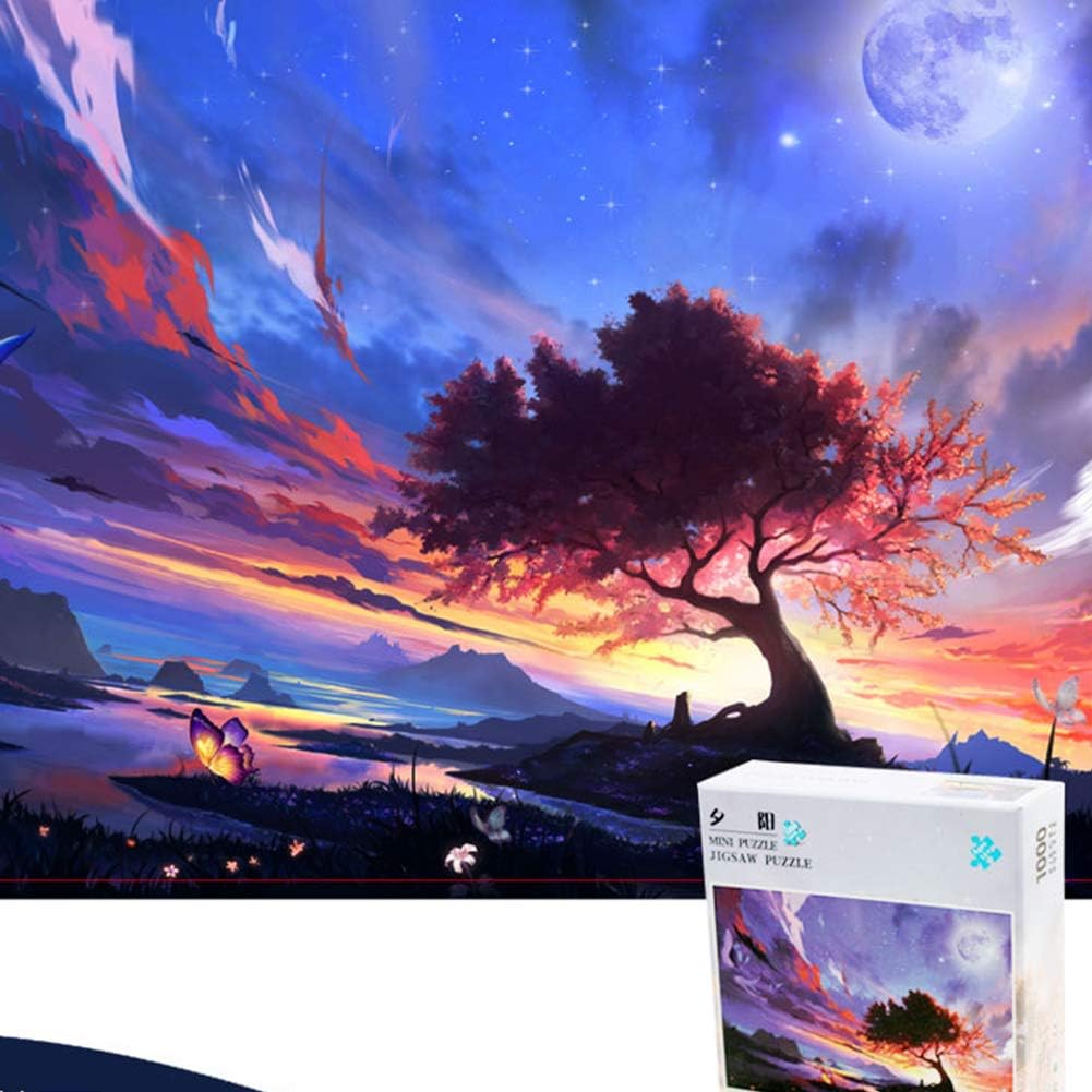 1000 Pieces Jigsaw Puzzles for Adults Pearl Montain Micro-Sized Puzzles Painting Jigsaw Puzzles