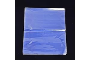 HTBMALL 4 x 6 Inches Heat Shrink Wrap Bags, 500PCS Clear PVC Heat Shrink Wrap for Packaging Small Gifts, Packaging, Soaps, Books, Bath Bombs, Film DVD/CD, Candles, Jars, Bottles and Homemade DIY Projects