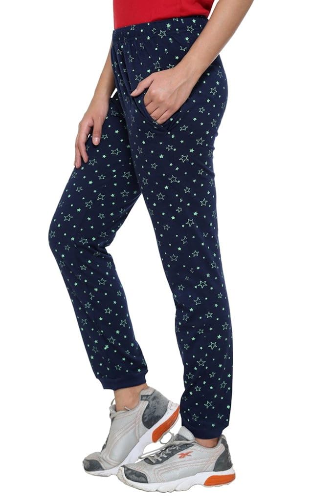 vimal cotton blended women's trackpants(pack of 2)