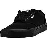 Vans Men's Atwood Sneaker, Canvas Black/Black, 9 M US