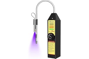 Elitech Freon Leak Detector Halogen Refrigerant Gas Leak Detector HVAC Tester AC Sniffer R22 R410A R134A 1234YF, WJL-6000S