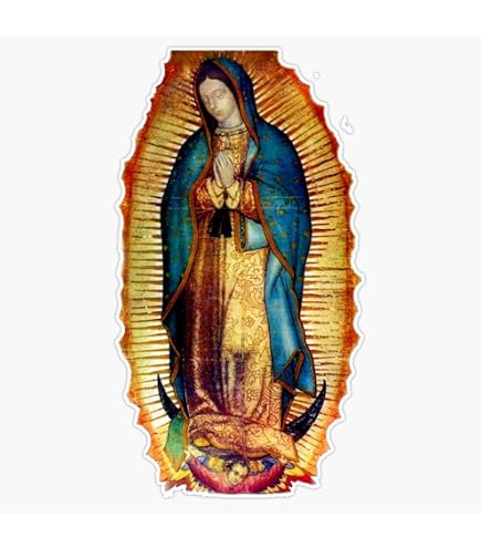 CafePress Catholic Bumper Sticker – 10x3 Inch Vinyl Car Decal, Weather-Resistant, Blue Design - View #2