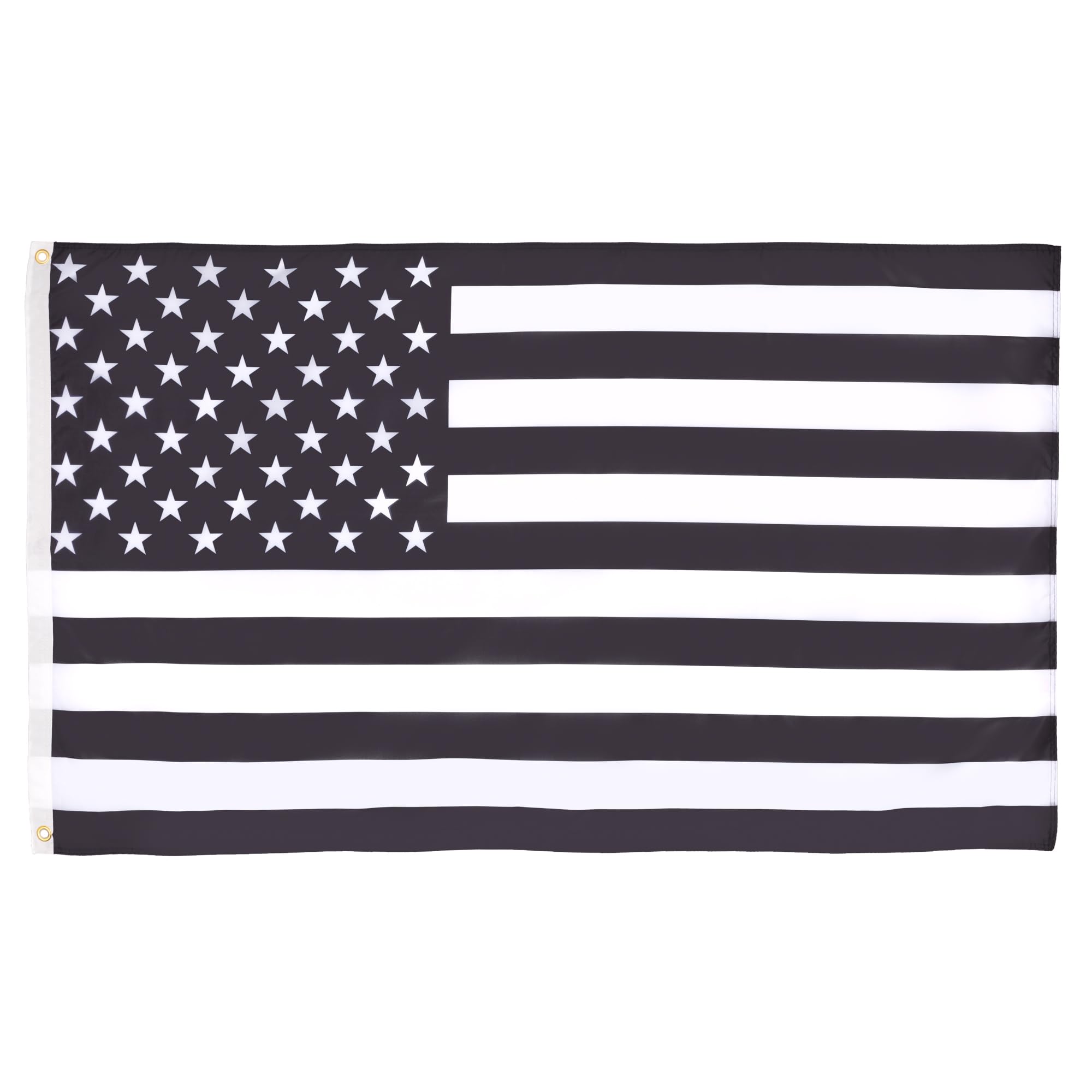 AZ FLAG - Black And White Usa Flag - 3x5 Ft - 100D Polyester American Banner with Two Metal Grommets - Fade Resistant - Vivid Colors - 3' x 5' Feet - 150x90 Cm