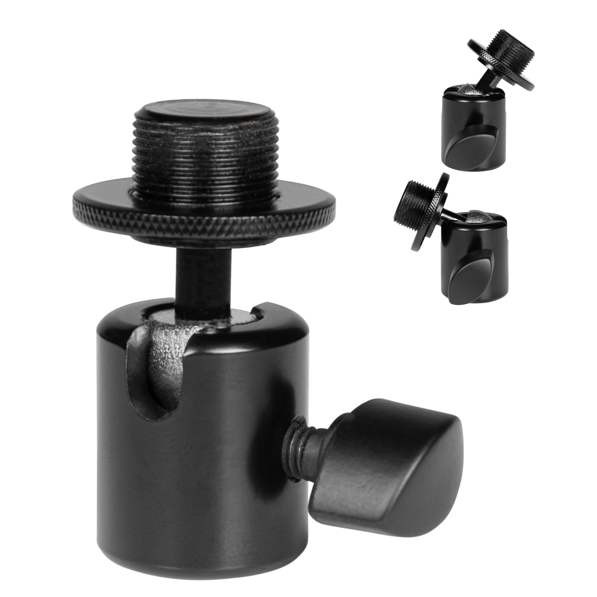 Gator Frameworks GFW-MIC-BALLHEAD-MT Ball-and-Socket Head Mic Adapt