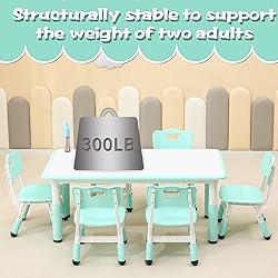 monleelnom Children's Table and Chair Set Suitable
