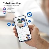 Codnida 2K Outdoor WiFi PTZ Security Camera 360° Night Vision Human Detection view 7