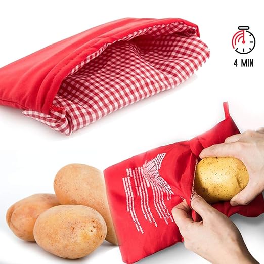 Bolsa de cocción de patatas exprés para microondas: Amazon.es: Hogar