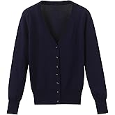 Wowcarbazole Women's Cardigan Sweaters Casual V Neck Button Down Lightweight Soft Long Sleeve Cropped Knit Tops