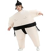 Threadsorcery Inflatable Sumo Costume Kids,Blow Up Wrestler Suit,Halloween Costumes for Boys Girls