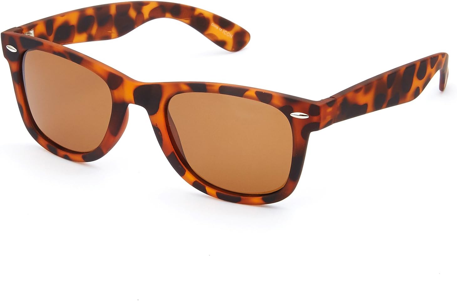 Unisex Iconic RUBBERIZED UNISEX SQUARE POLARIZED SUNGLASSES (ICON)