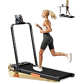 Walking Pad Treadmill with 15% Incline 2.5HP Foldable Under Desk Walking Pad for Home and Offce 300LBS Weight Capacity 0.6-6.2MPH Compact Treadmill with Remote Control