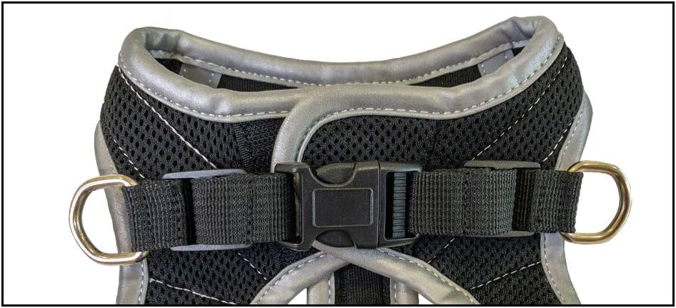 Croci Reflect Hiking Harness, Small, Black - Image 4