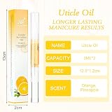 LOPHE Cuticle Oil Pens 2pcs Nail Care with Fruit Extract Hydrating view 2