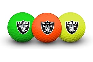 TEAM EFFORT Multi-Color Golf Balls Pack of 3 NFL