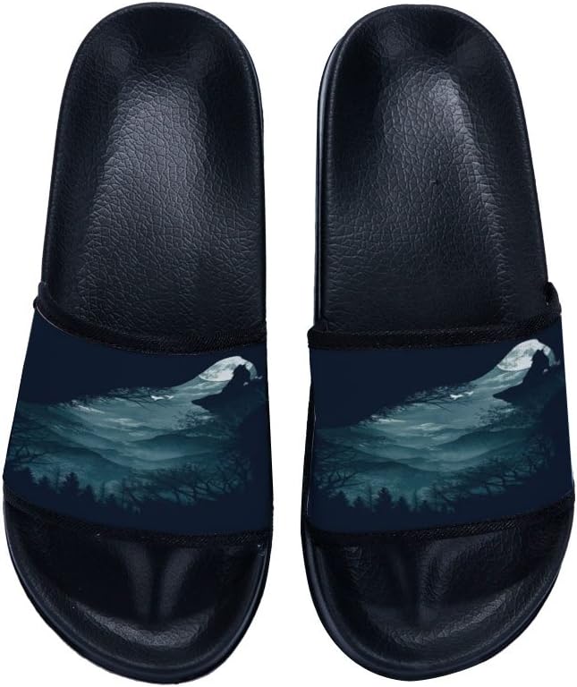 Slide Sandals for Boys Girls Outdoor Beach Spa Slide Sandals House Bath Shower Slippers