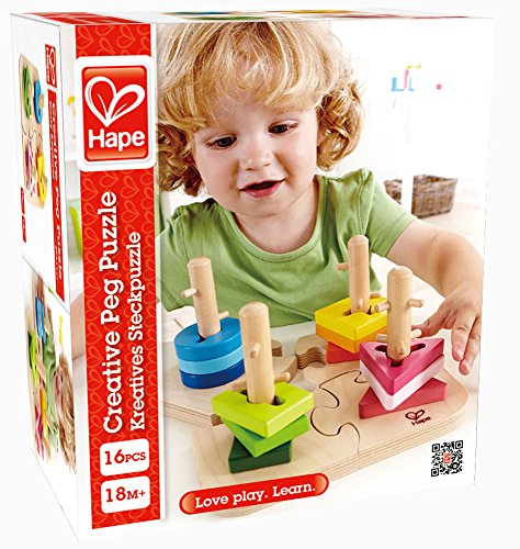 5 Hape+Creative+Toddler+Wooden+Puzzle
