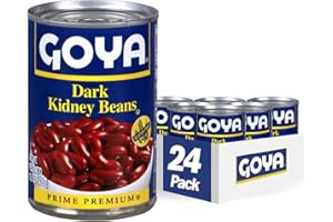 Goya Foods Dark Red Kidney Beans, 15.5 Ounce (Pack of 24)