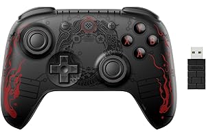 8Bitdo Ultimate 2C Wireless Controller for Windows PC and Android, with Hall Effect Joysticks and Hall Triggers, 1000Hz Polli