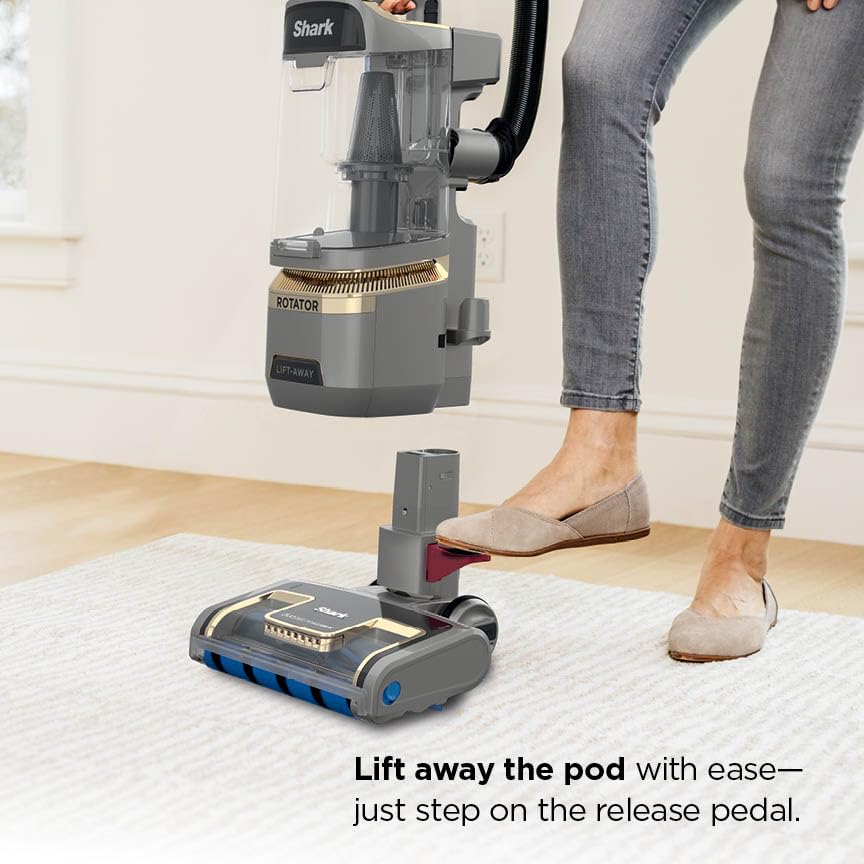 Shark Rotator Lift-Away Vacuum, HEPA Filter, No Hair Wrap, Silver, LA502 photo 7