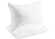 Beckham Hotel Collection Bed Pillows for Sleeping - Queen Size, Set of 2 - Cooling, Luxury Gel Pillow for Back, Stomach or Si