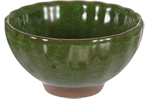 HARFINGTON Japanese Matcha Bowl 4.23oz Traditional Gong Fu Tea Set Ceramic Mate Teacup Japanese No Handle Large Porcelain Tea