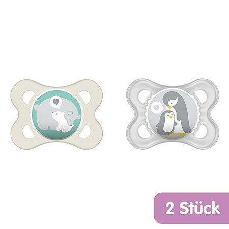 MAM Babyartikel 66542420 Original Silikon 0-6 neutral, sortiert