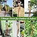 Long Wind Chimes Outdoor, Upgraded 36” Wind Chimes with 18 Aluminum Alloy Tubes Large Wind Chimes with Free 2 Pack Hooks, Perfect Decoration for Patio, Balcony and Indoor (Golden)