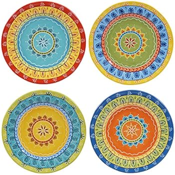 Certified International Valencia Dessert Plates (Set of 4), 8.75