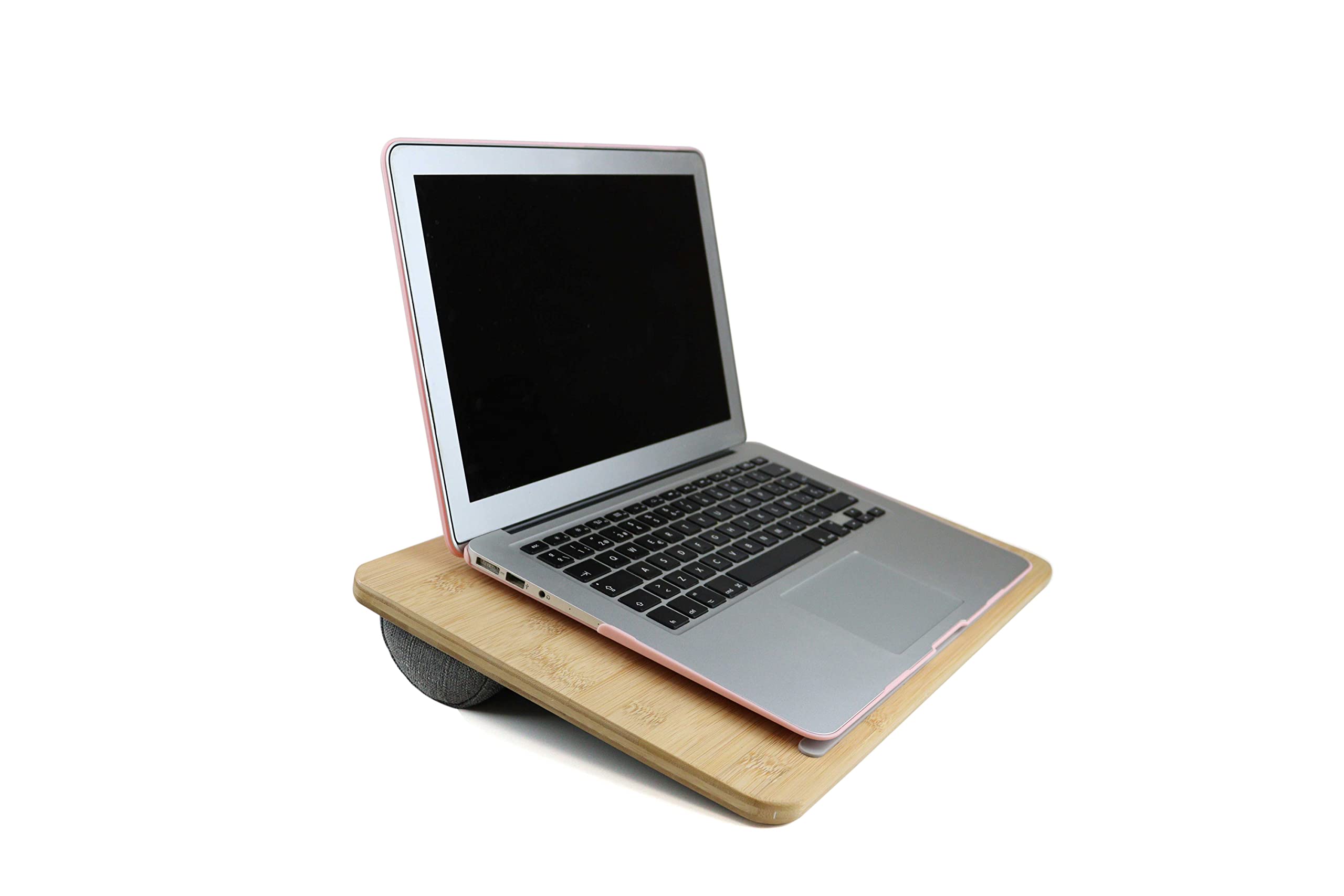 PEPE Mobility Wooden Laptop Pillow, Bamboo Lap Tray, Soft Cushion, Lapdesk for Laptop